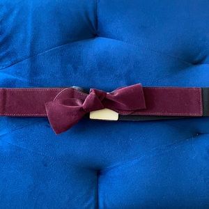Torrid Size 0 Wine colored belt